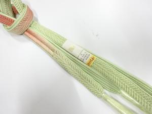 未使用品　正絹　手組帯締め